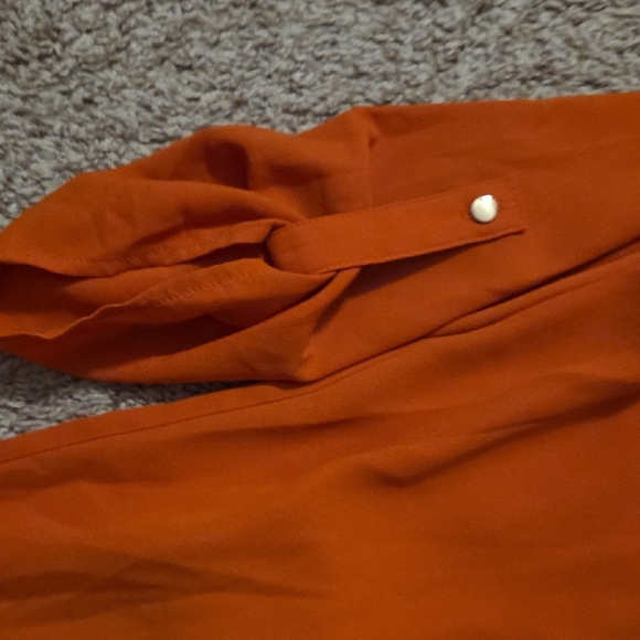 Cato Women's Blouse Collection - Black, Blue, Red, Orange, Mustard - Picture 2 of 6